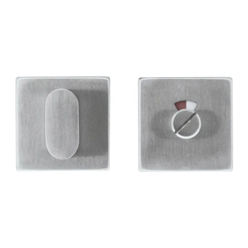 HDD Pro WC Garnituur Square Shape Flat Inox Plus Veilige Betaling