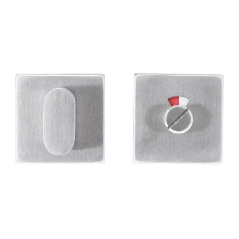 HDD Pro WC Garnituur Square Shape Inox Plus Tige 120 Mm Lage Kosten