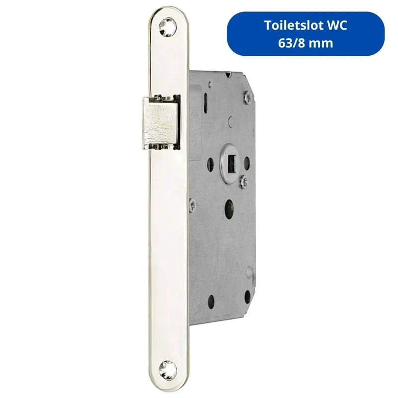 Artitec Mi Satori Toiletslot WC 63/8 mm 1200 Serie Glans Nikkel Op = Op