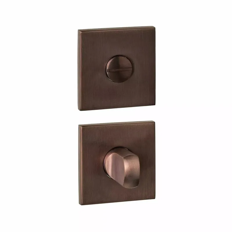 Uitverkoop Intersteel Q WC-sluiting verdekt 53X53X6mm pvd brons
