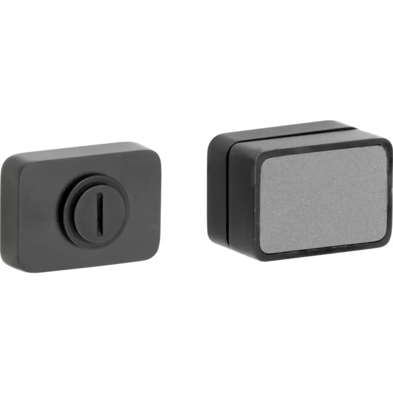 Betaalbaar Artitec WC garnituur 5-8 mm Maximal mat zwart PVD / parelgrijs
