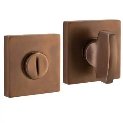 Artitec WC garnituur 5-8mm Piatto /Bauhaus verdekt messing antiek brons Veilige Betaling