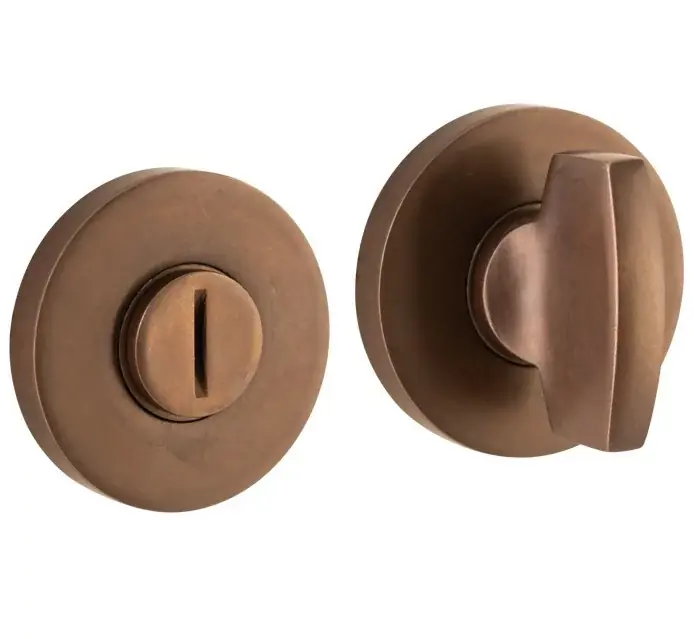 Weekendaanbieding Artitec WC garnituur 5-8mm Piatto /Vivo messing antiek brons