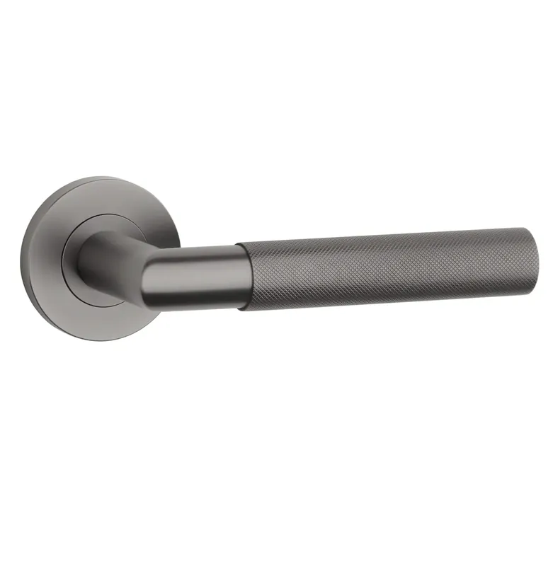 STERK Basalt PVD deurkrukken OVAL 1742 pro 8mm Finale Uitverkoop