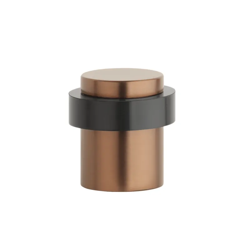 Beperkt Aanbod Sterk deurstopper 1718 Ø38×40 mm koper PVD