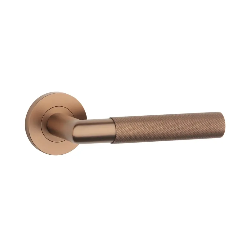 Favoriet STERK Koper PVD deurkrukken OVAL 1742 pro 8mm