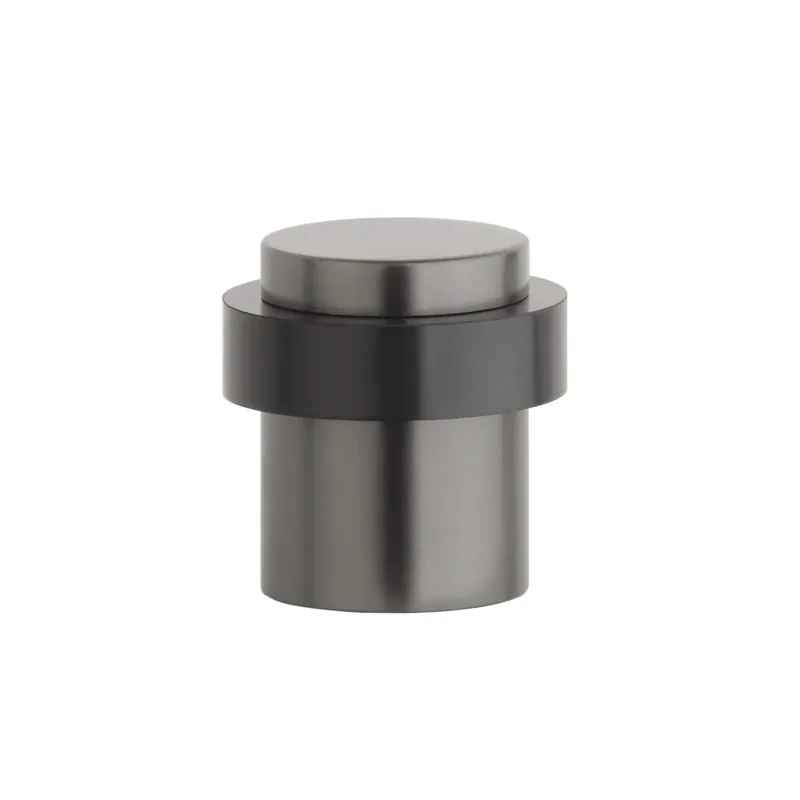Sterk deurstopper 1718 Ø38×40 mm basalt PVD Lage Kosten