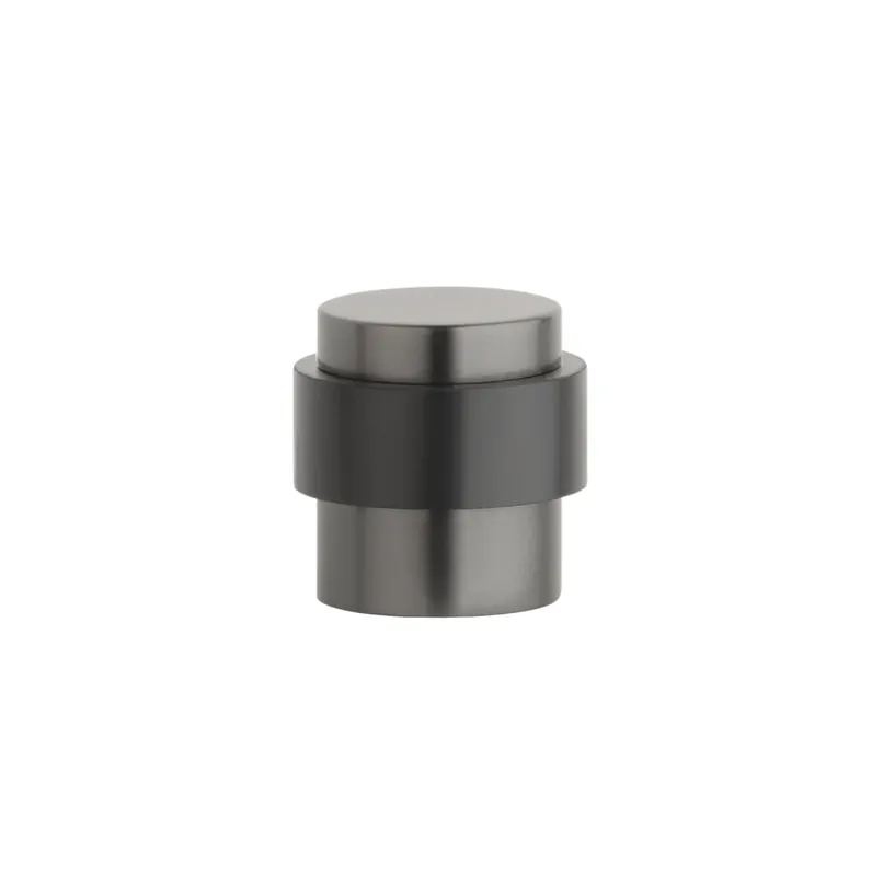 Hete Deal Sterk deurstopper 1719 vloer Ø30x30mm basalt PVD