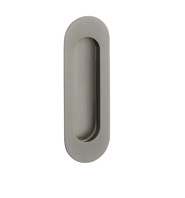 Gecertificeerd STERK Schuifdeurkom 1717 – ovaal 120x40mm – basalt PVD