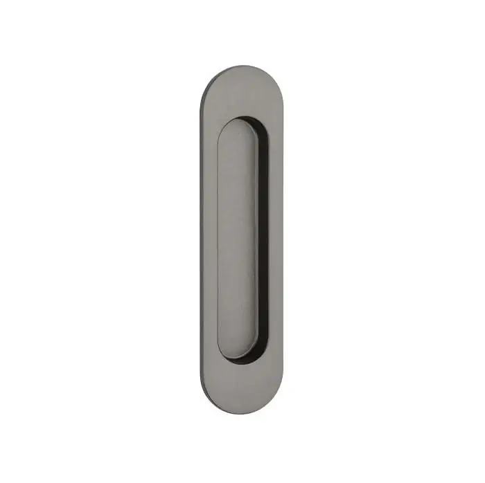APRILE Schuifdeurkom 7040 ovaal – titanium 152x39mm Gereduceerde Prijs