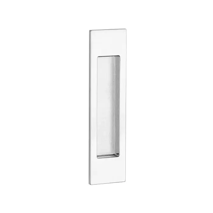 Shop Nu APRILE Schuifdeurkom 7039 rechthoekig – gepolijst Chroom 152x39mm