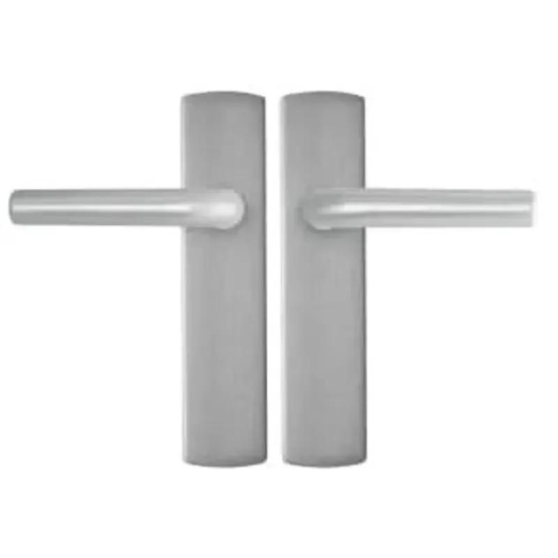Meest Verkocht AXA Binnendeurbeslag Curve Klik kruk L Aluminium