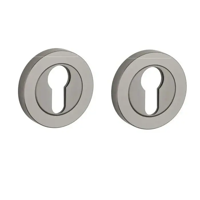 Koop Vandaag STERK Cilinderrozetten 1711 OVAL PRO 8mm Basalt PVD