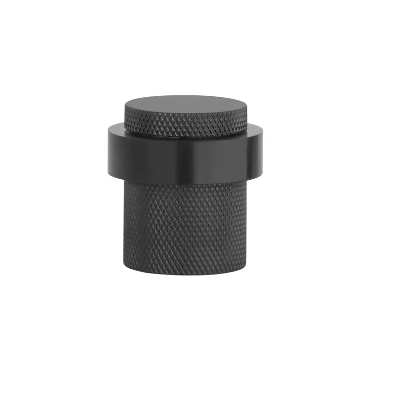 Bestseller Sterk deurstopper 1721 vloer Ø38×40 mm mat zwart