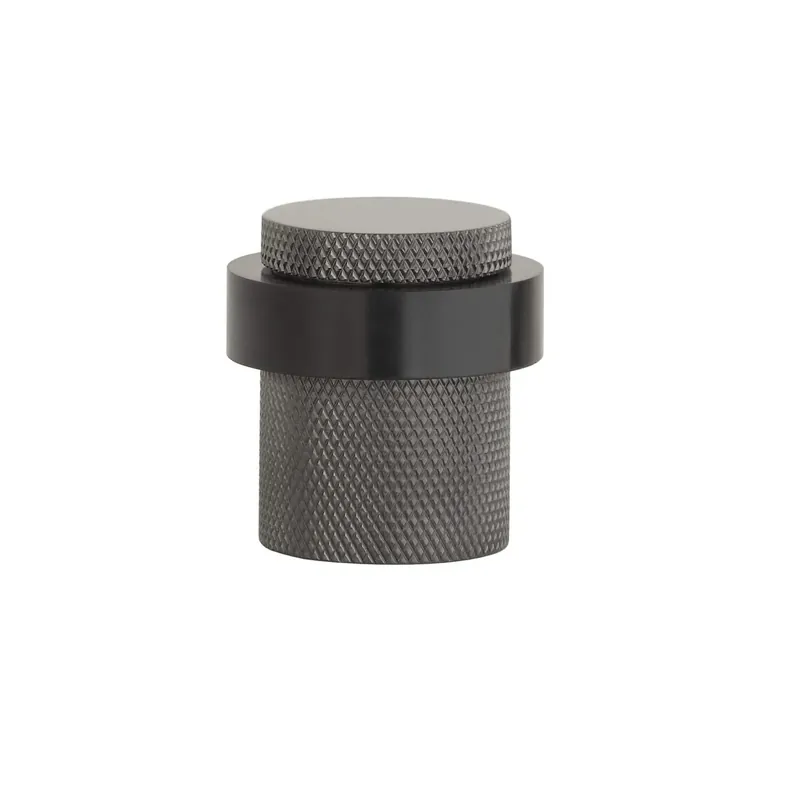 Favoriet Sterk deurstopper 1721 vloer Ø38×40 mm basalt PVD