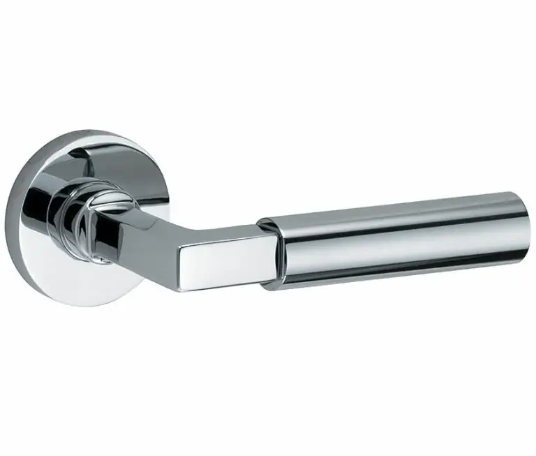 Artitec Deurkruk op rond rozet Bauhaus/Vivo Glans Chroom Koop Online