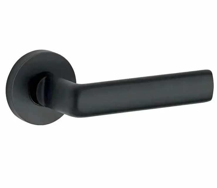 Must-Have Artitec Deurkruk op rond rozet Padania/Vivo Mat zwart