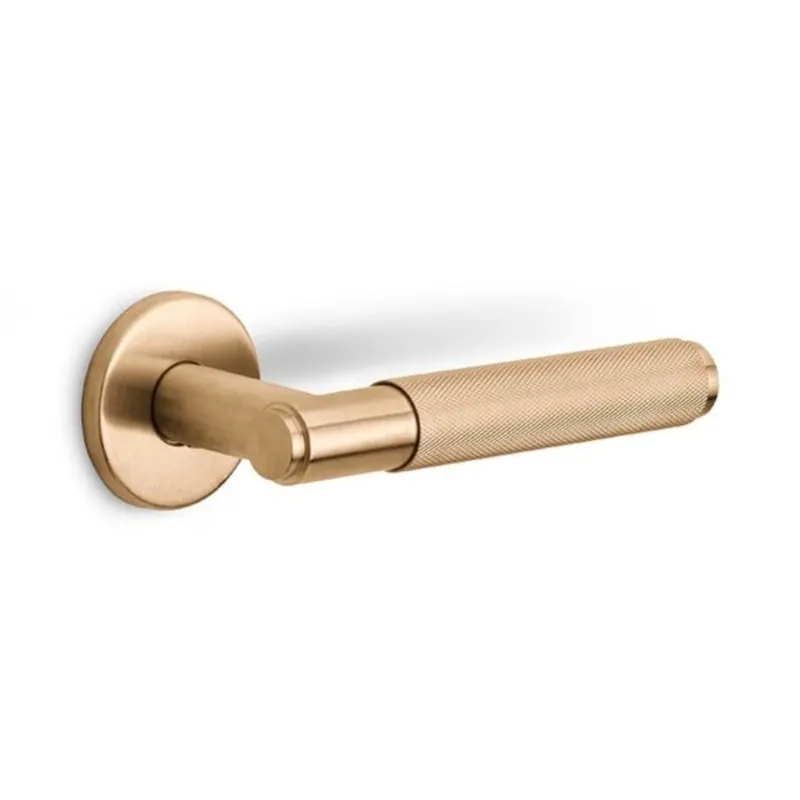 Deurkruk Formani BASICS LB5-22 ronde rozet Licht Brons Gratis Retour