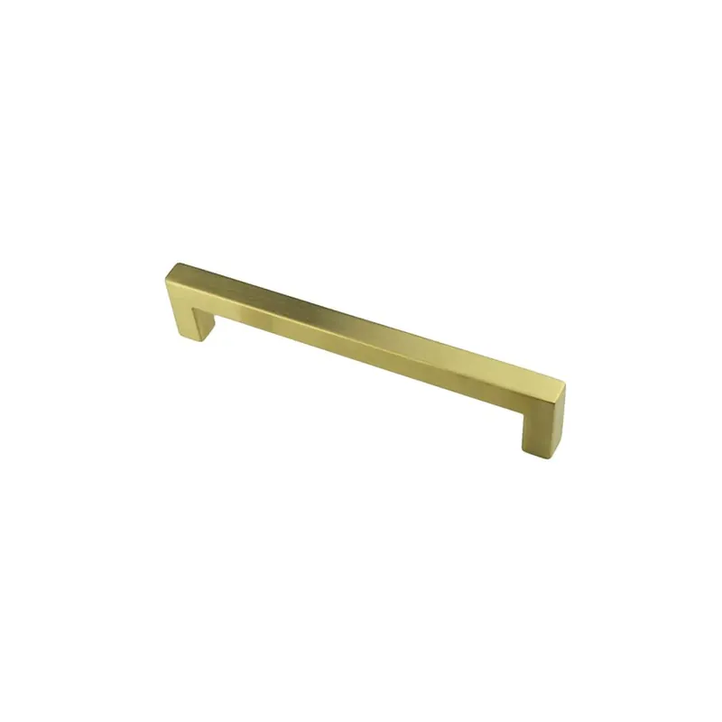 Must-Have HHD Pro Meubelgreep Kasttrekker Cubica 12/160mm Messing Gelakt