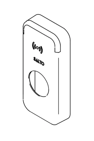 Beperkt Aanbod SALTO XS4 Mini deurbeslag cover