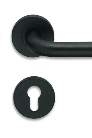 Artitec Knop-kruk op rozet CECIL KL3 RVS geborsteld mat zwart met PC Koop Online