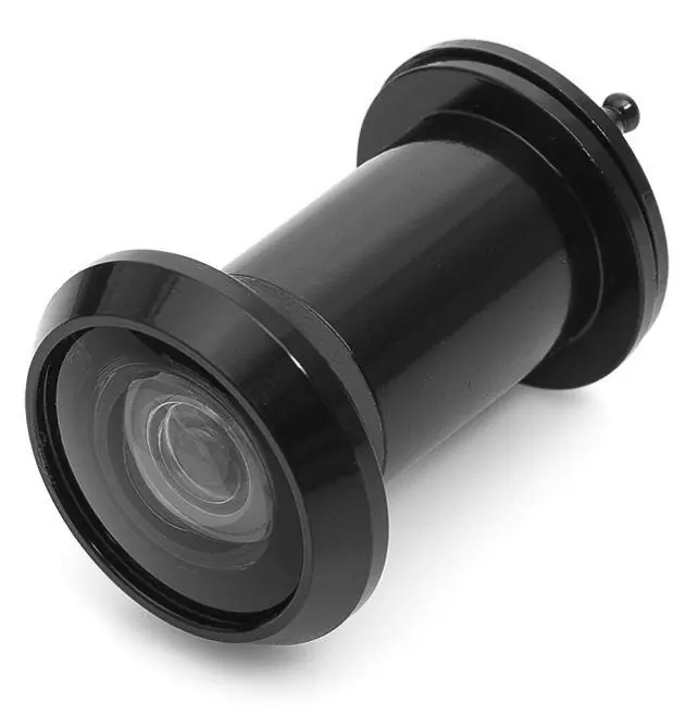 Speciale Aanbieding Deurspion Big Eye 200graden 35-60mm zwart