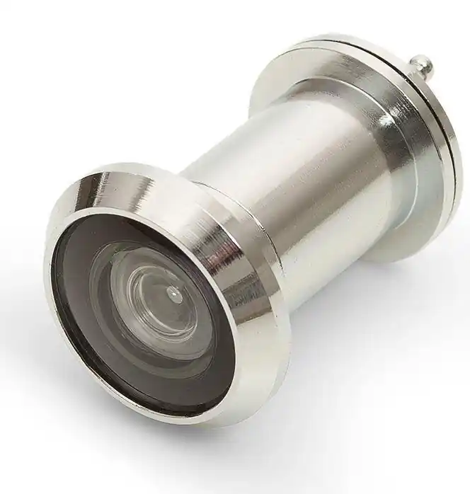 Direct Beschikbaar Deurspion Big Eye 200graden 35-60mm messing chroom