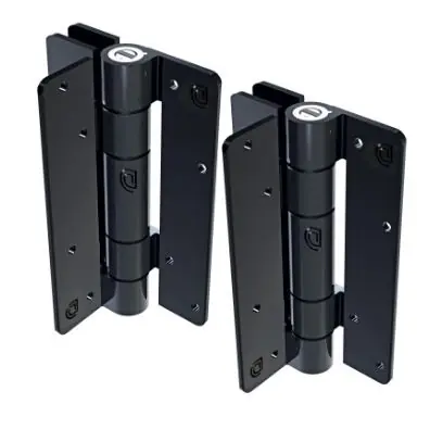 Kwikfit Aluminium zelfsluitende scharnieren KF3ABLP post to gate - Set van 2 scharnieren Fabrieksprijs