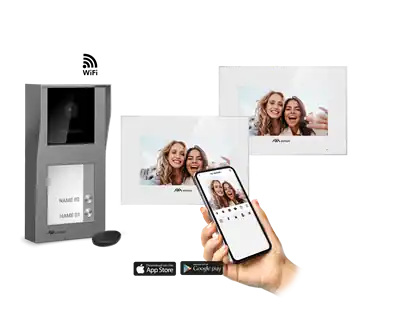 Must-Have Entrya Facila neXt K2171W/2 kit video intercom