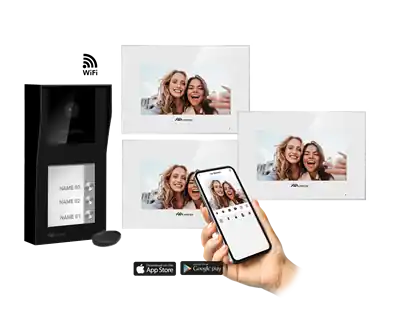 Entrya Facila neXt K2171W/B3 kit video intercom Beperkte Voorraad