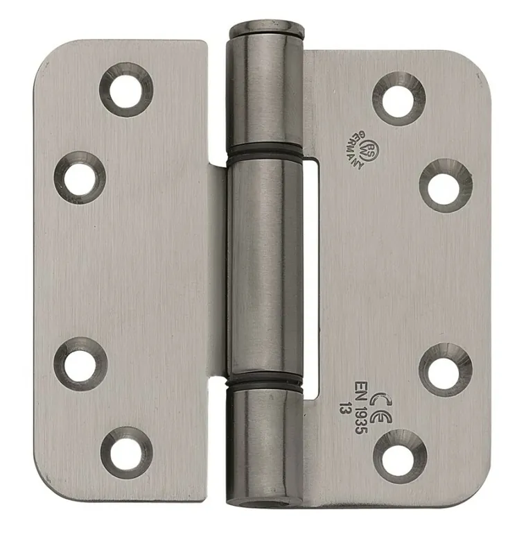 Korting BSW glijlagerscharnier 818 Allround afgerond 89x89x3 mm RVS
