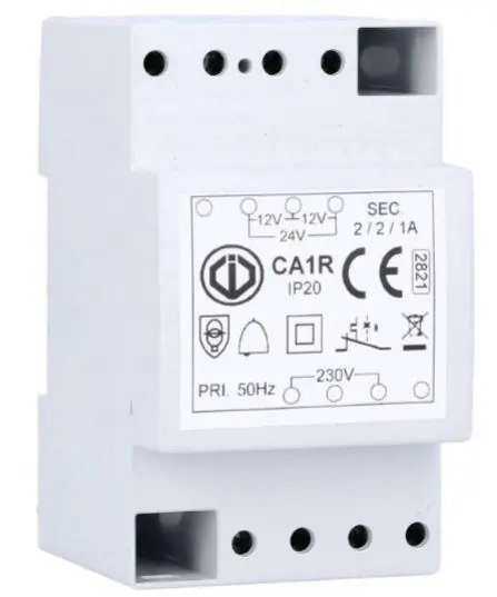 Transformator 12/24 V AC - Klasse 2 Alleen Vandaag