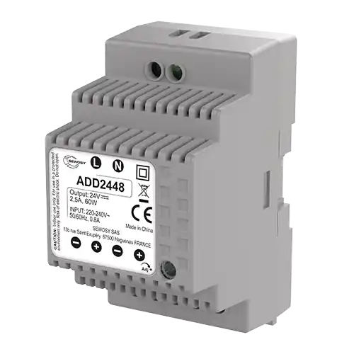 ADD2448 Dinrail voeding 24V/2.5A Seizoensaanbieding