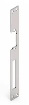 Voorplaat RVS met nachtschootsparing voor elektrische sluitplaten Type 16HZ/L29X Exclusieve Aanbieding