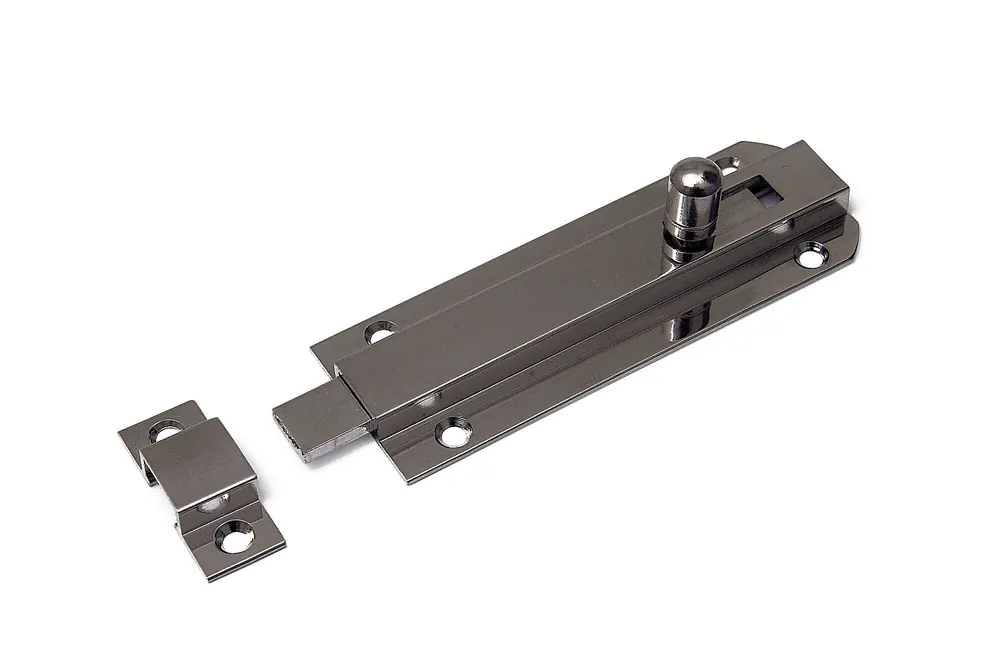 Profielschuif vlak 25x80 messing vernikkeld Direct Beschikbaar
