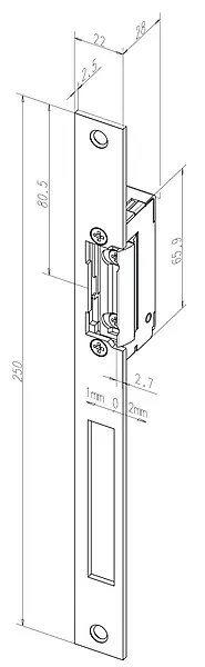 Favoriet Standaard inbouw deuropener 13805--43435E91 en F91