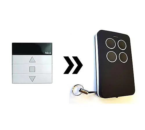 Favoriet Universele Stedaparts Handzender compatible met NICE PLANO