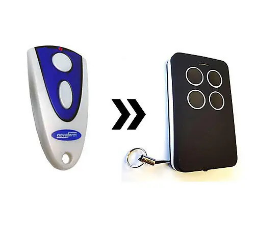 Universele Stedaparts Handzender compatible met NOVOFERM NOVOTRON 504 Koopje