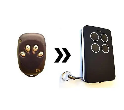Universele Stedaparts Handzender compatible met PROGET ETY_433N4 Laatste Versie