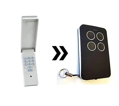 Op = Op Universele Stedaparts Handzender compatible met CHAMBERLAIN 9747E