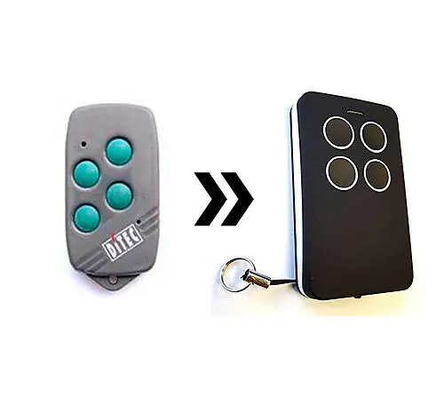 Merkproduct Universele Stedaparts Handzender compatible met DITEC BIXAG4