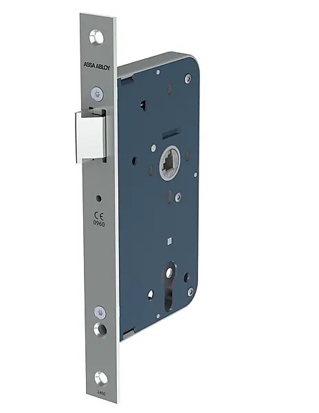 Assa Abloy Cilinderloopslot 2466 met rechte voorplaat Merkproduct