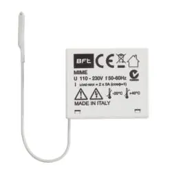 Betaalbaar BFT MIME AC 433 MHz tweekanaals ontvanger voor binnengebruik