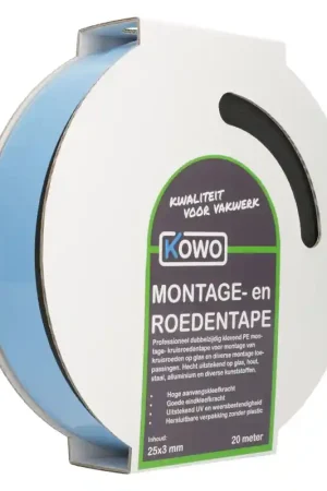 Beperkte Voorraad kruisroeden montagetape kowo