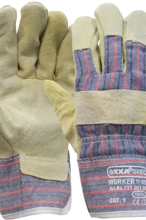 Exclusieve Aanbieding werkhandschoenen rundsplitleder oxxa