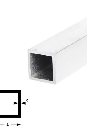 Dagaanbieding buis vierkant aluminium brute