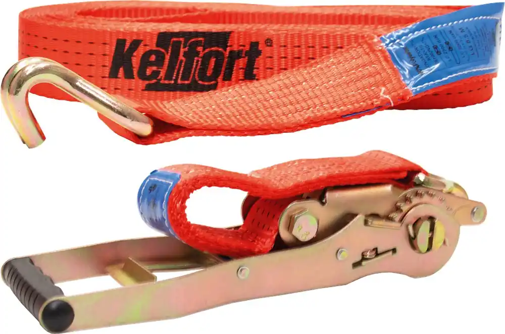 spanband met ratelgesp en haak kelfort Koop Vandaag