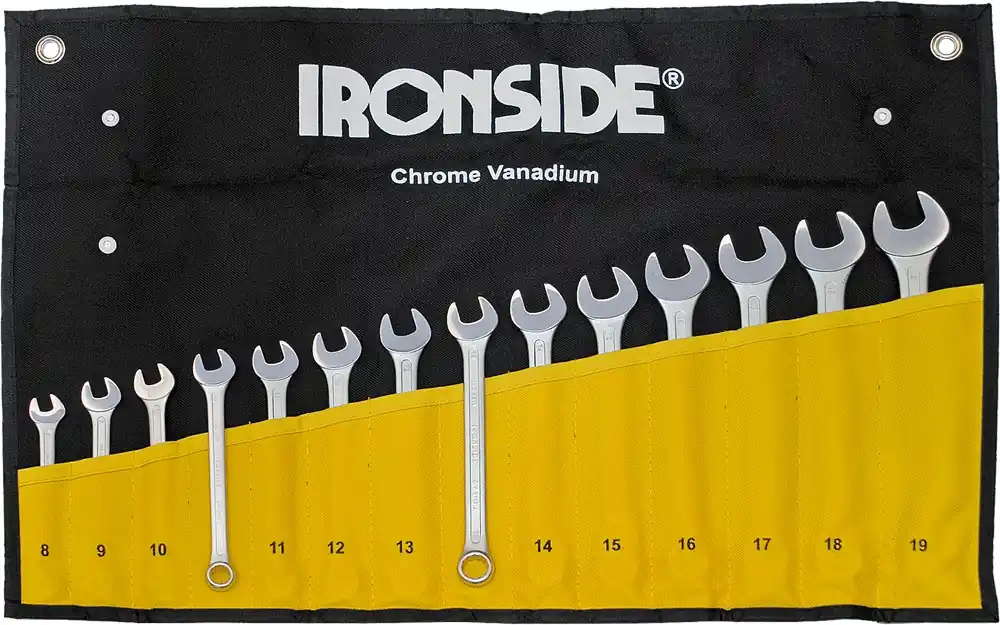 ring/steeksleutelset metrisch ironside Gratis Retour