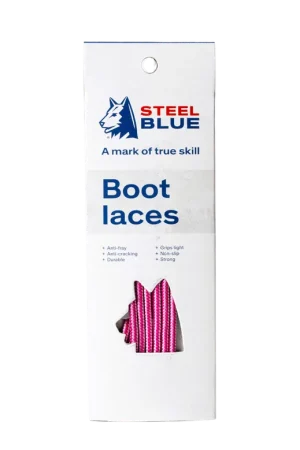 Tijdelijk Beschikbaar veters rond steel blue