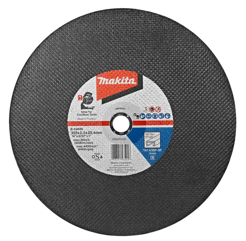 Gecertificeerd doorslijpschijfset metal-stud makita